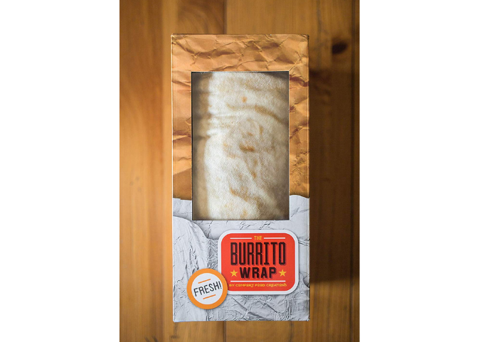 Comfort Food Creations Burrito Wrap Novelty Blanket - Six Foot Round Tortilla Throw