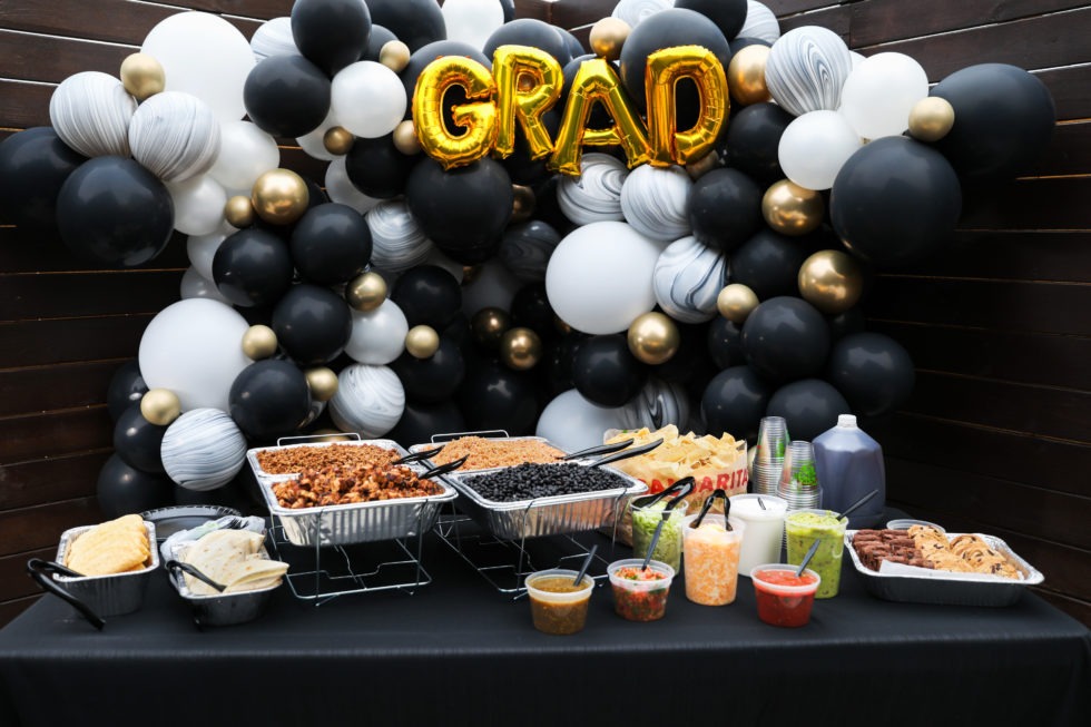Graduation Party Planning - Balloon Decor Inspiration