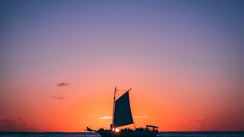 sunset cruise proposal photography