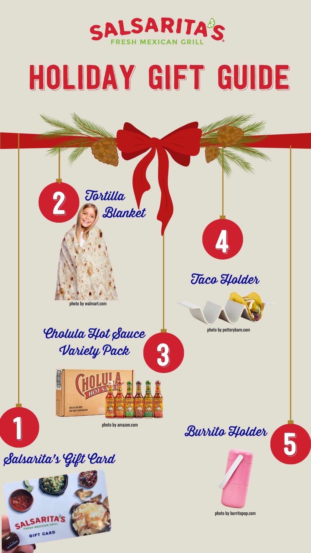 Salsarita's Holiday Gift Guide
